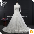 Alibaba vestido de novia con traje largo elegante vestido de novia de princesa más lastest elegante vestido de boda blanco hecho a mano